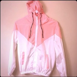 Pink Jacket/ windbreaker for women